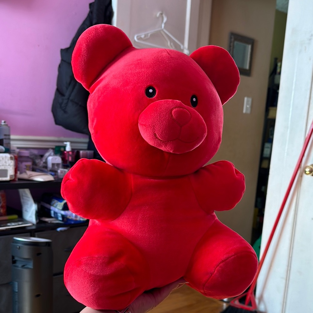 Plush Red Teddy Bear